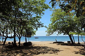 Am Strand der Playa Hermosa