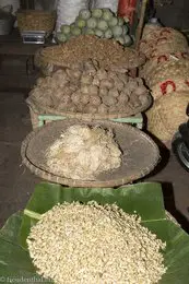 Gemüse auf dem Nachtmarkt von Mandalay