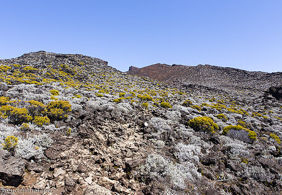 Vulkanlandschaft am Ption des Neiges auf der Insel La Réunion