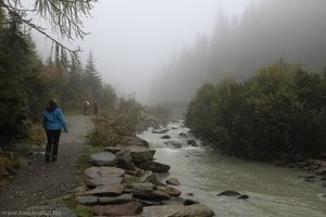 Kurz vor der eigentlichen Klamm