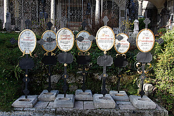 Urnengräber auf dem Petersfriedhof