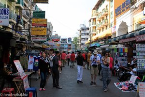 Khaosan Road in Bangkok