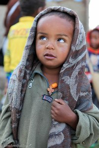 Es kann ganz schön kalt werden, in der Amhara-Region.