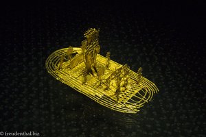 »Balsa Muisca« - das goldene Boot der Muisca-Kultur