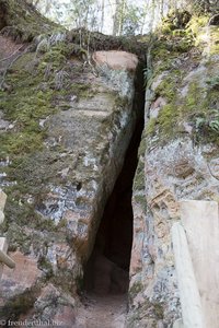 Petershöhle im Gauja Nationalpark