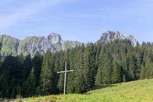 Kreuz auf der Bärguntalpe