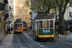 Die schönsten Straßenbahnen Lissabons