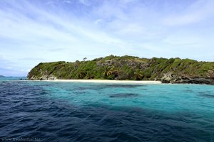 Die Insel Jamesby bei den Tobago Cays