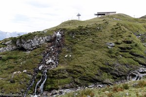 Blick zurück zur Station Gaffia