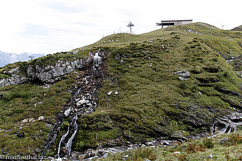 Blick zurück zur Station Gaffia