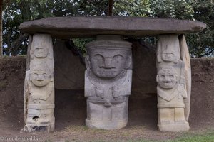 Skulpturen der San-Agustín-Kultur in Kolumbien