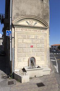 Brunnen bei Trèbes am Canal du Midi