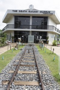 das Museum zum westlichen Ende der berüchtigten »Death Railway«