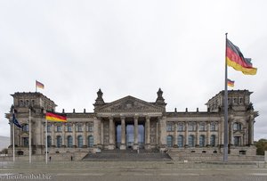 das Reichstagsgebäude in Berlin