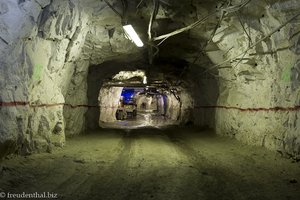 Stollengang in der Cullinan Diamond Mine