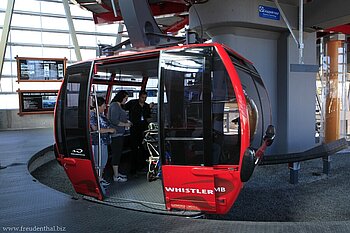 Gondel für Gondel sorgen für kurze Wartezeiten