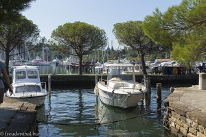 Boote im Kanal Fazan