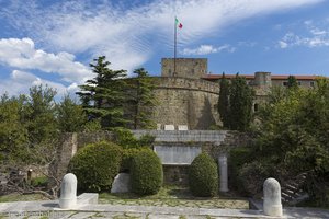 Das Kastell San Giusto in Triest