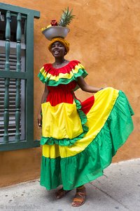 Palenquera in Cartagena