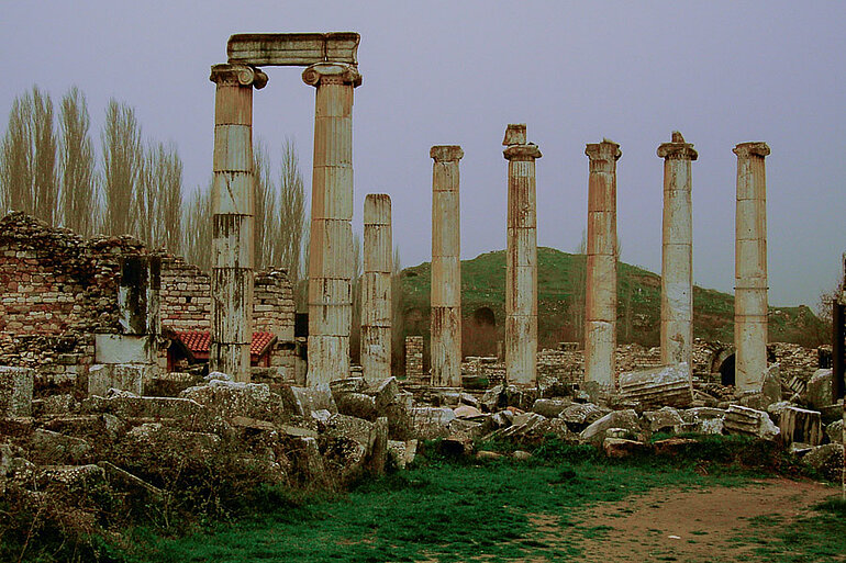 Und noch mehr Säulen bei Aphrodisias.