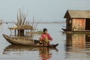 Tonlé Sap - Ein Fischer im Dorf der Khmer