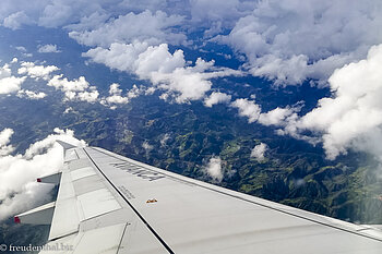Wir fliegen vom Flughafen Rionegro Medellín nach Cartagena.