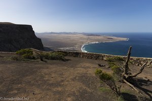 Mirador del Bosquecillo über dem Risco de Famara