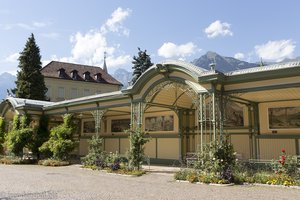 Die Wandelhalle an der Winterpromenade