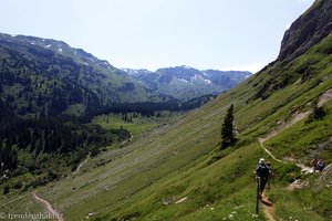 Bergpfad von Robmen nach Mürtschenfurggel