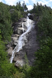 Blick auf die Shannon Falls