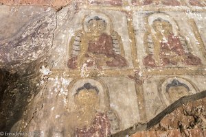 Wandmalereien im Htilominlo Tempel von Bagan