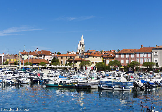Bei der Marina von Izola