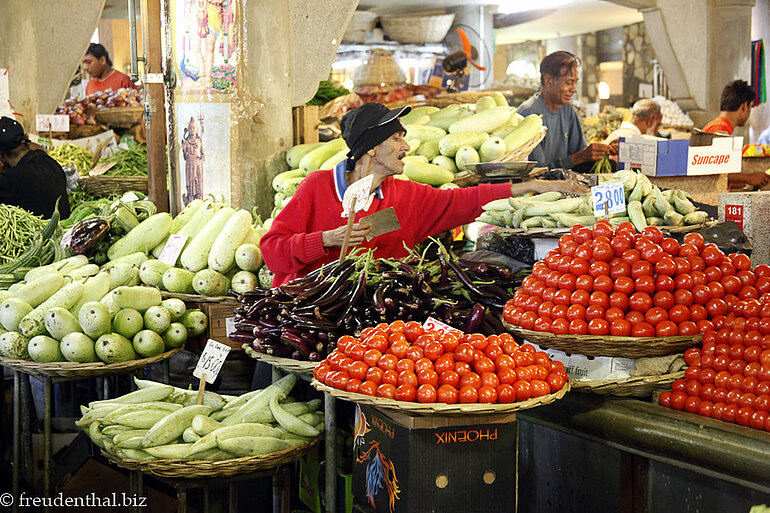 Markt in Port Louis Markt in Port Louis