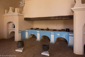 Küche im Palacio de Cantero