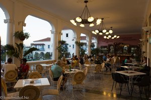 Bar vor dem Restaurant des Casa Granda in Santiago de Cuba