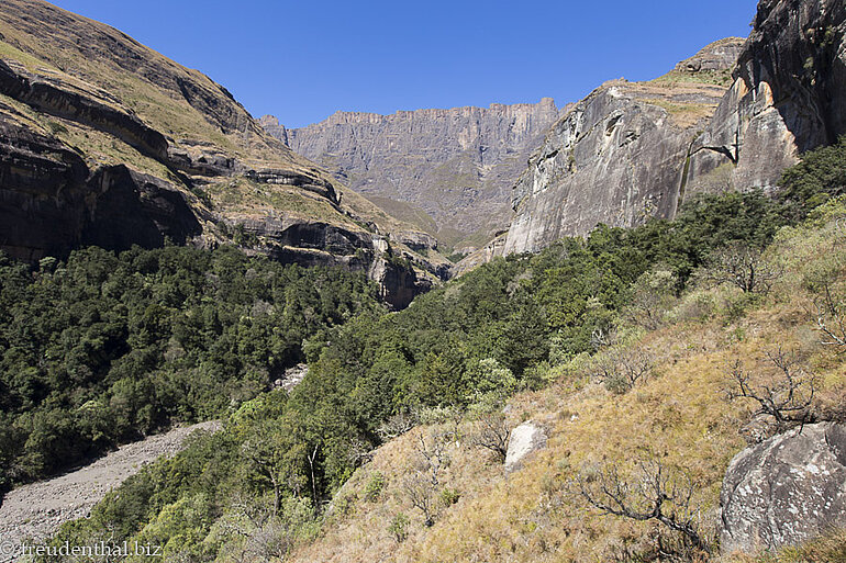 Tugela Fluss im Royal Natal Nationalpark