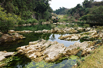 Bac-Vong-Fluss in Cao Bang
