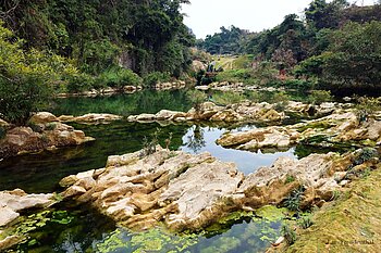 Bac-Vong-Fluss in Cao Bang