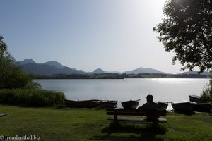 Abendstimmung beim Hopfensee