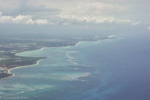 Anflug auf Punta Cana