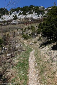 Bergweg auf den Mattstock