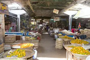 Gemüsemarkt in Mawlamyaing