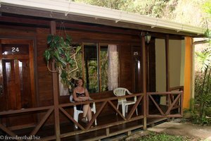 Auf der Veranda der Finca Valverde