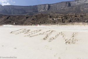 am Fazayah Beach im Oman