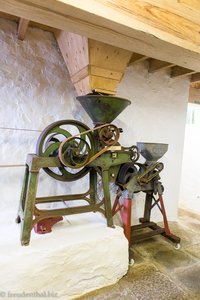 Altes Mahlwerk in der Quendale Water Mill