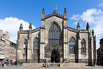 die St. Giles Cathedrale auf der Royal Mile