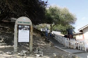 Eingang zum Fort Granby