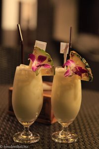 leider nicht der Welcome Drink - Cocktail im Navalai River Resort