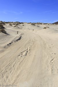 Spuren im Sand - Playa de La Lambra