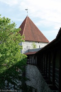 Teil der alten Wehrmauer